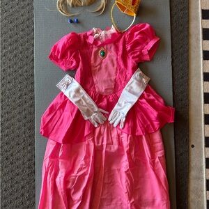 Mario’s Princess PEACH Costume for Kids